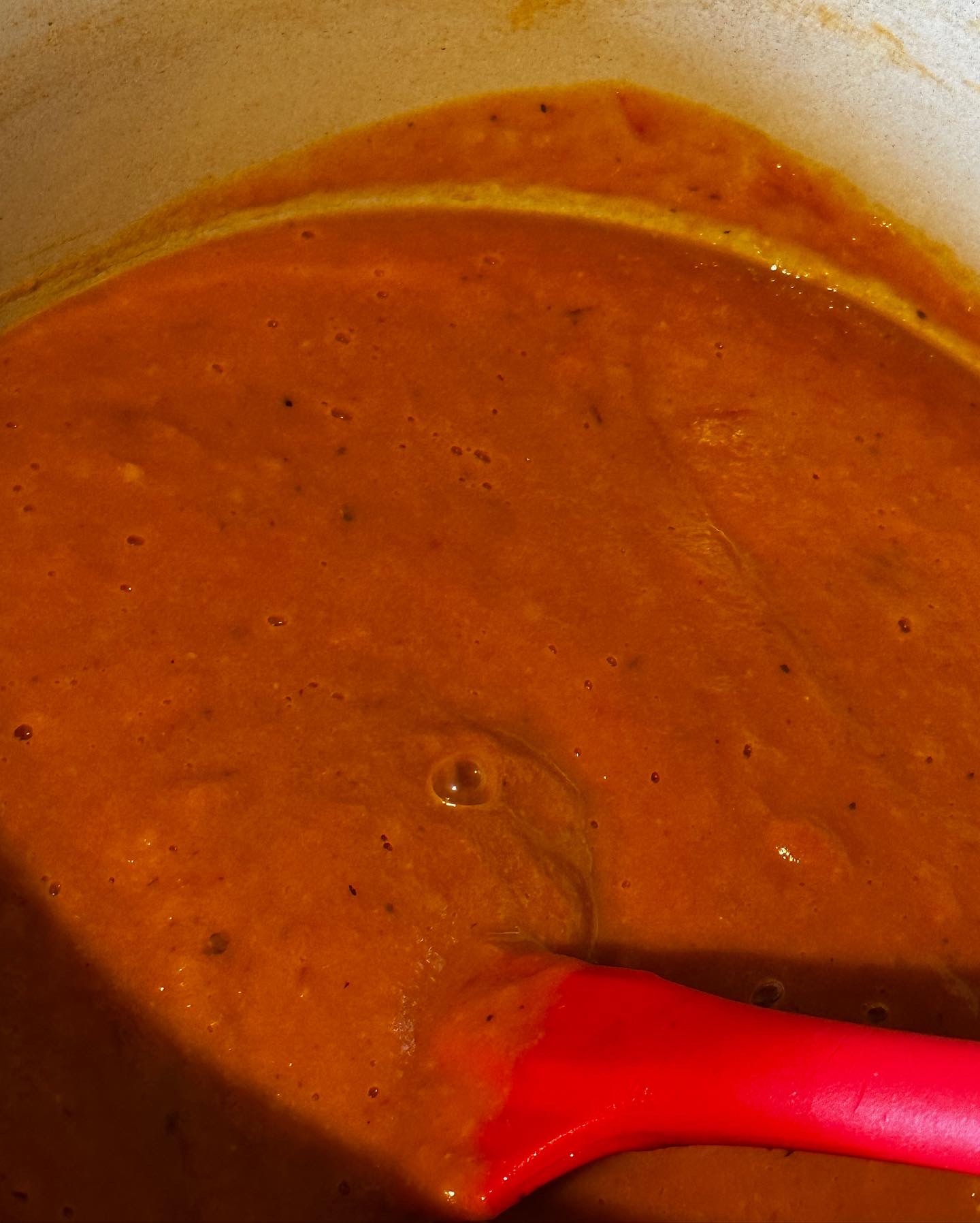 The finished sauce